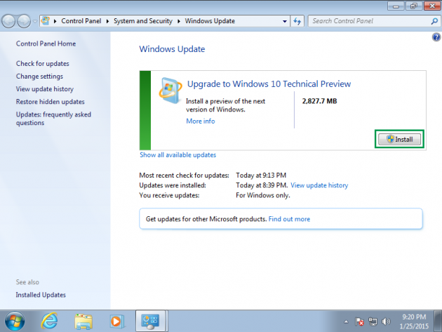 2 large How to Upgrade from Windows 7 or 8 to Windows 10 via Windows Update and How to Rollback