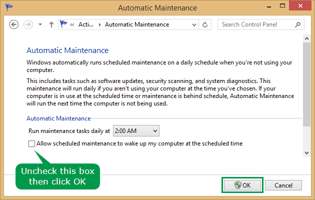 2 large How to disable Automatic Maintenance in Windows 8 and 81 2 large How to disable Automatic Maintenance in Windows 8 and 81
