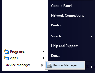 How to Access Device Manager