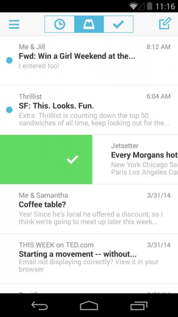 3 large Mailbox app from Dropbox provides streamlined inbox for Android iOS and Mac