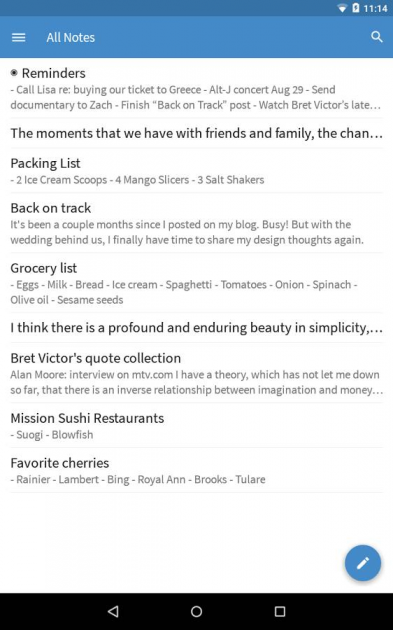 4 large Simplenote Android Review 4 large Simplenote Android Review
