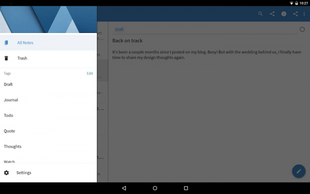 5 large Simplenote Android Review 5 large Simplenote Android Review