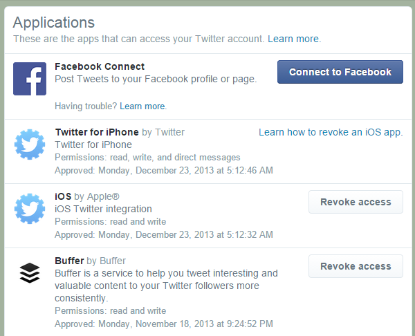 5 full How to review or revoke permissions for apps websites and devices using your Google Facebook or Twitter account 5 full How to review or revoke permissions for apps websites and devices using your Google Facebook or Twitter account