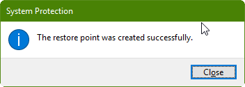 6 full How to Create a System Restore Point in Windows 10 6 full How to Create a System Restore Point in Windows 10