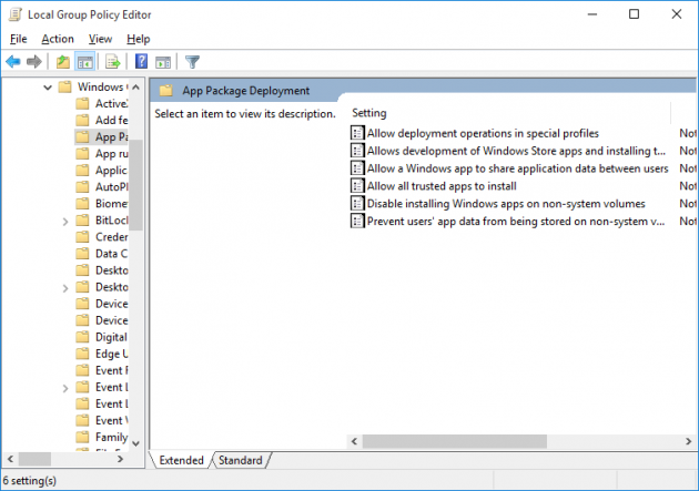 Enabling Developer Mode in Windows 10 Screenshot 6