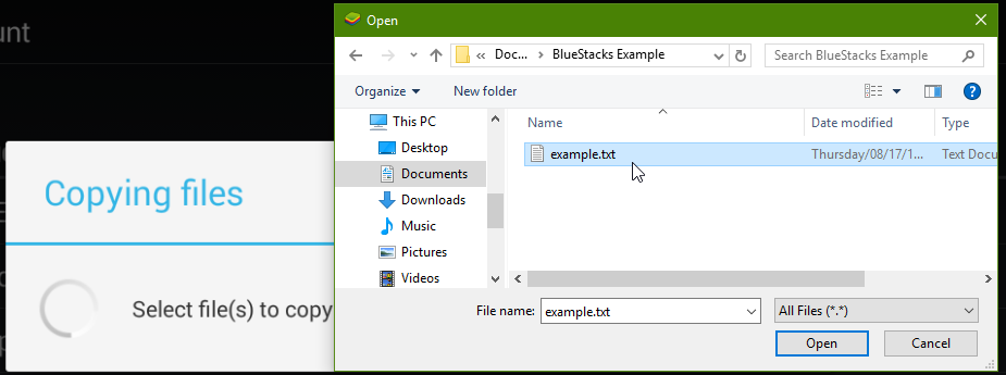 9 full How to transfer files between Bluestacks and a Windows desktop PC 9 full How to transfer files between Bluestacks and a Windows desktop PC