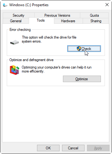 5 full How to Run CHKDSK in Windows 10 and 8 5 full How to Run CHKDSK in Windows 10 and 8