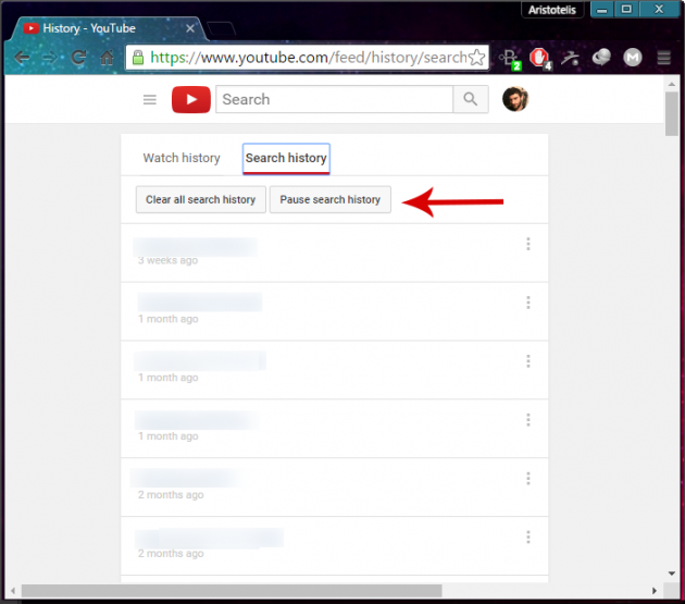 6 large How To Clear Your YouTube Search History 6 large How To Clear Your YouTube Search History