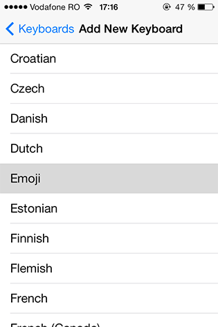 2 full How to enable the Emoji Keyboard on iOS 2 full How to enable the Emoji Keyboard on iOS