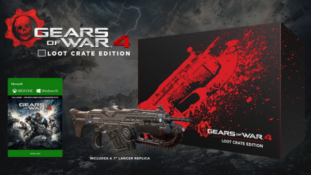 1 large Gears of War 4 Loot Crate Edition Revealed 1 large Gears of War 4 Loot Crate Edition Revealed