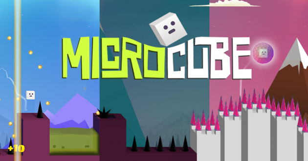 4 large Game Review Help MicroCube bounce and avoid obstacles