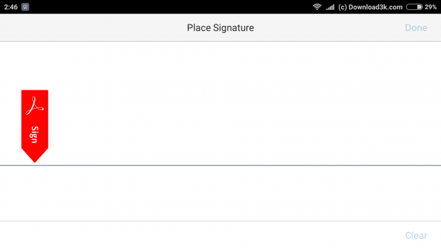 13 large How to add your signature on a PDF document using only your Android phone