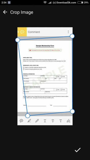 14 large How to add your signature on a PDF document using only your Android phone