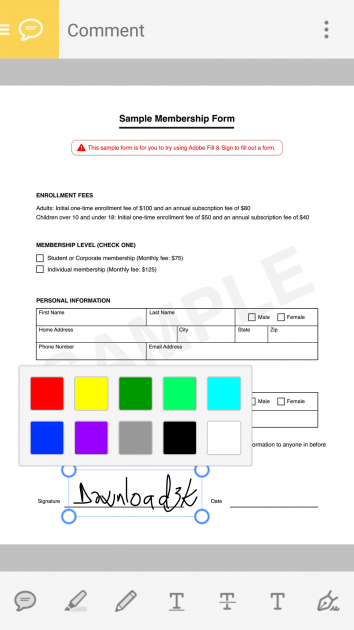 8 large How to add your signature on a PDF document using only your Android phone 8 large How to add your signature on a PDF document using only your Android phone