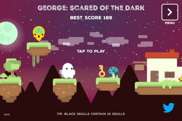 2 large Game Review Help a cute ghost get over his fears in George Scared of the Dark