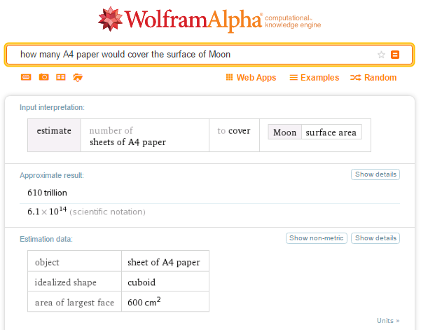 17 full 17 Unique Searches You Can Perform With Wolfram Alpha 17 full 17 Unique Searches You Can Perform With Wolfram Alpha
