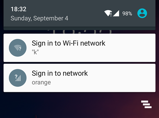 1 full How to fix Android Cellular data and WiFi network connected and working but with exclamation points 1 full How to fix Android Cellular data and WiFi network connected and working but with exclamation points