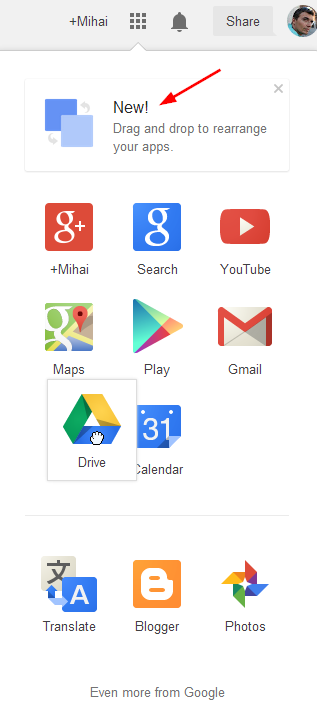 4 full Rearrange the Google Apps and Products in Googles Navigation Bar 4 full Rearrange the Google Apps and Products in Googles Navigation Bar