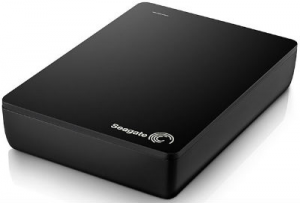 1 medium Seagate Backup Plus Fast Portable 4TB USB Drive