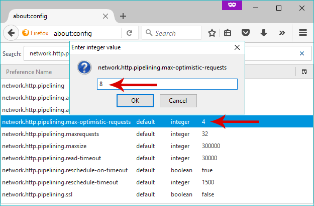 8 full How To Optimize Firefox By Tweaking Hidden Settings In The aboutconfig Page