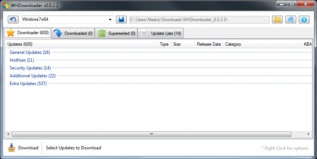 5 large How To Download And Install Updates Manually In Windows 7 8 10 Using WHDownloader
