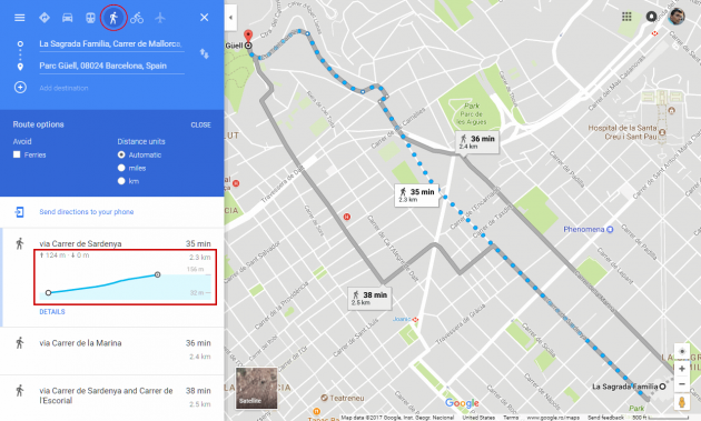 1 large Google Maps Adds Elevation Profile for Walking and Hiking  Heres How to Use it