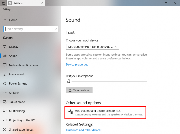 3 large How to assign applications to different sound outputs and inputs in Windows 10