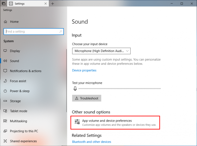 3 large How to assign applications to different sound outputs and inputs in Windows 10 3 large How to assign applications to different sound outputs and inputs in Windows 10