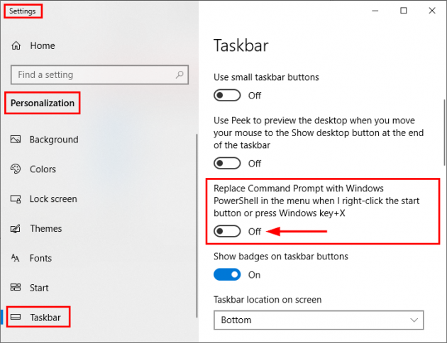 4 large Add Command Prompt back to Windows 10 WinX Power User menu 4 large Add Command Prompt back to Windows 10 WinX Power User menu