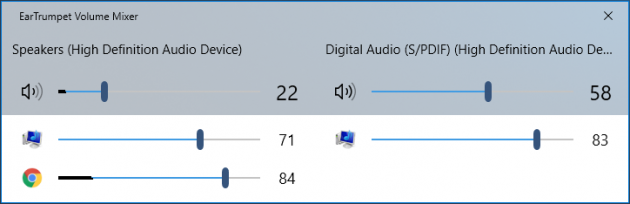 8 large EarTrumpet review A better alternative to the volume control app in Windows 10 8 large EarTrumpet review A better alternative to the volume control app in Windows 10