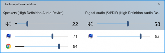 8 large EarTrumpet review A better alternative to the volume control app in Windows 10