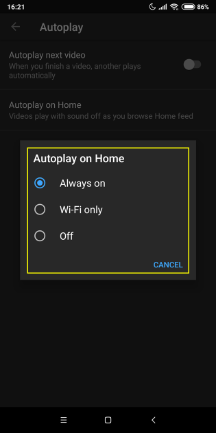 6 large How to turn off Autoplay on home tab feature or set it to WiFi only on YouTubes iOS  Android apps 6 large How to turn off Autoplay on home tab feature or set it to WiFi only on YouTubes iOS  Android apps