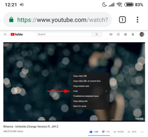 3 full How to loop a YouTube video song on Android with the screen OFF or ON