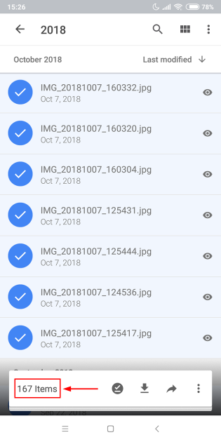 4 large How to count the number of items files in a Google Drive folder Android Windows Mac Linux 4 large How to count the number of items files in a Google Drive folder Android Windows Mac Linux