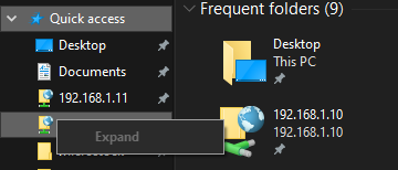 1 full How to fixunpin stuck FTP links from File Explorers Quick access menu in Windows 10 1 full How to fixunpin stuck FTP links from File Explorers Quick access menu in Windows 10