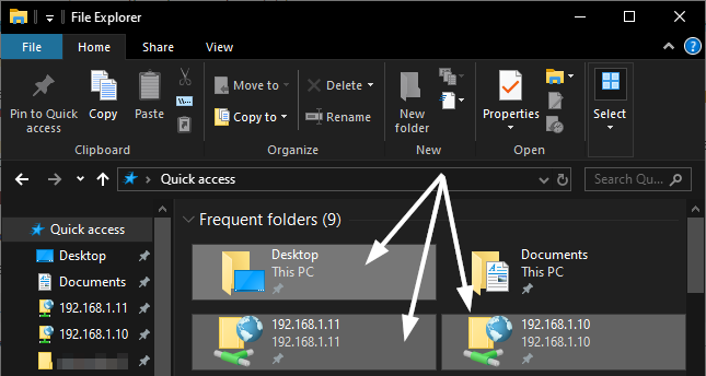 3 full How to fixunpin stuck FTP links from File Explorers Quick access menu in Windows 10 3 full How to fixunpin stuck FTP links from File Explorers Quick access menu in Windows 10