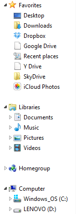 1 medium How to show the full classic navigation tree pane in Windows 7 explorer 1 medium How to show the full classic navigation tree pane in Windows 7 explorer