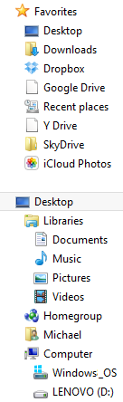 3 full How to show the full classic navigation tree pane in Windows 7 explorer 3 full How to show the full classic navigation tree pane in Windows 7 explorer