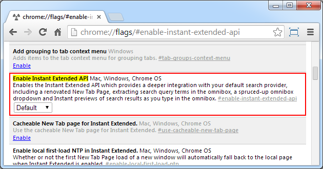 instant extended API
