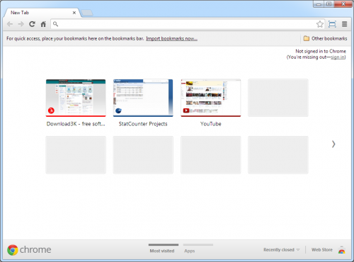 3 large How to change Google Chromes New Tab page to the old look 3 large How to change Google Chromes New Tab page to the old look