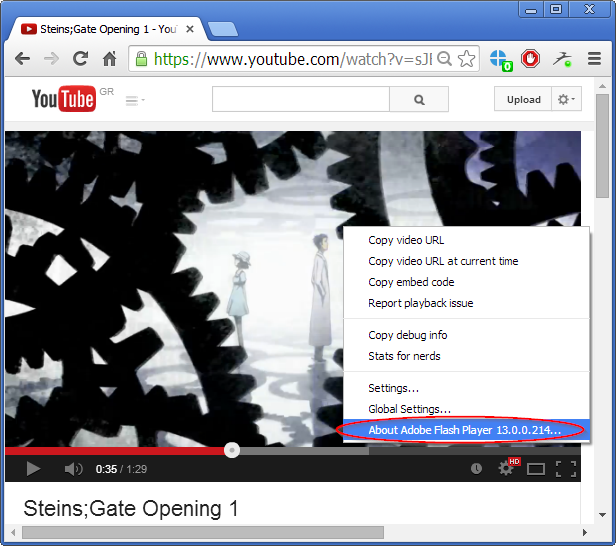 YouTube in Chrome with HTML5