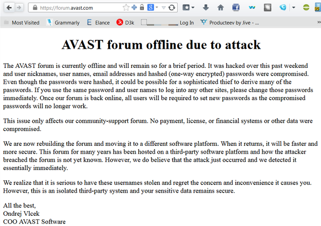 1 full Avast Community Forum Hacked 1 full Avast Community Forum Hacked