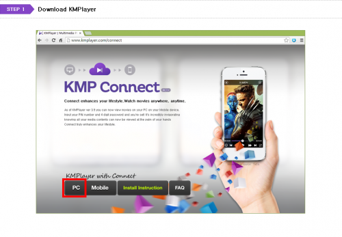1 large KMPlayer Connect Lets You Stream Media Content Directly from a PC to a Mobile Device 1 large KMPlayer Connect Lets You Stream Media Content Directly from a PC to a Mobile Device