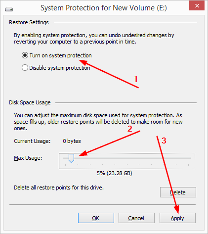 9 full What is System Protection in Windows 8 and how to enable or disable it 9 full What is System Protection in Windows 8 and how to enable or disable it