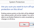 What is System Protection in Windows 8 and how to enable or disable it