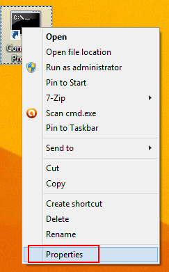 8 full How to create a desktop shortcut for the elevated command prompt or pin it to taskbar in Windows 8 10 8 full How to create a desktop shortcut for the elevated command prompt or pin it to taskbar in Windows 8 10