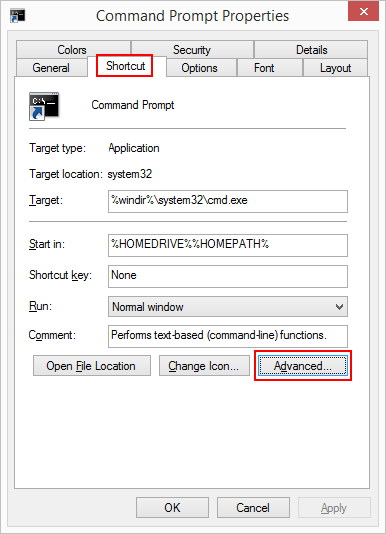 9 full How to create a desktop shortcut for the elevated command prompt or pin it to taskbar in Windows 8 10 9 full How to create a desktop shortcut for the elevated command prompt or pin it to taskbar in Windows 8 10