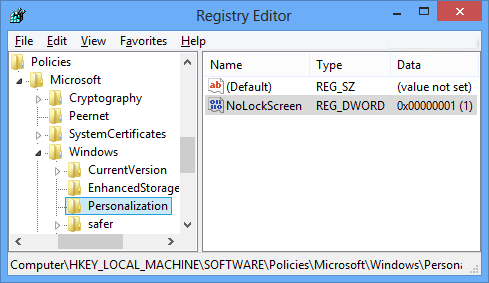 5 full How to Remove the Lock Screen in Windows 8 or 10 5 full How to Remove the Lock Screen in Windows 8 or 10