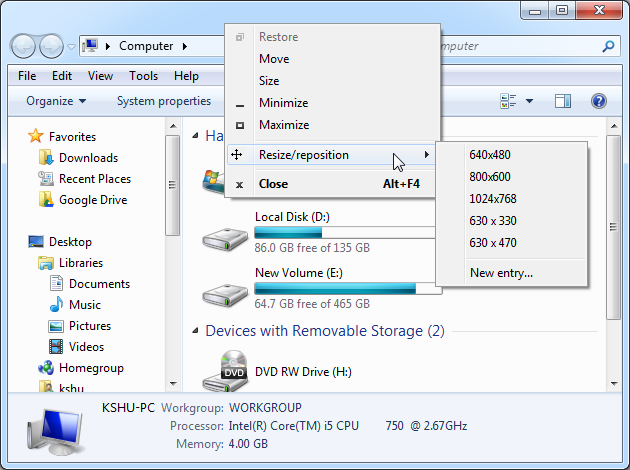 2 full How to resize any window on your PC to a specific size 2 full How to resize any window on your PC to a specific size