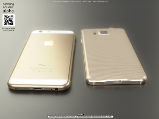 3 large Galaxy Alpha vs iPhone 6  Which Will Be the Phone to Buy in 2014 3 large Galaxy Alpha vs iPhone 6  Which Will Be the Phone to Buy in 2014